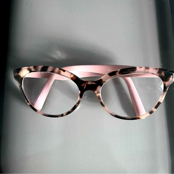 Prada Tortoise Butterfly Eyeglass Frames - Italy - Picture 1 of 14